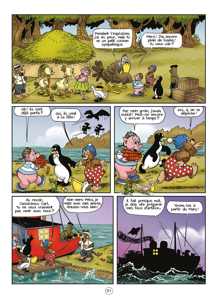 Petzi et le cochon volant