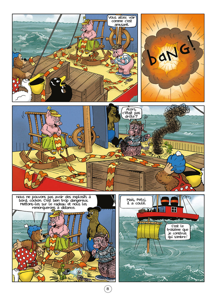 Petzi et le cochon volant