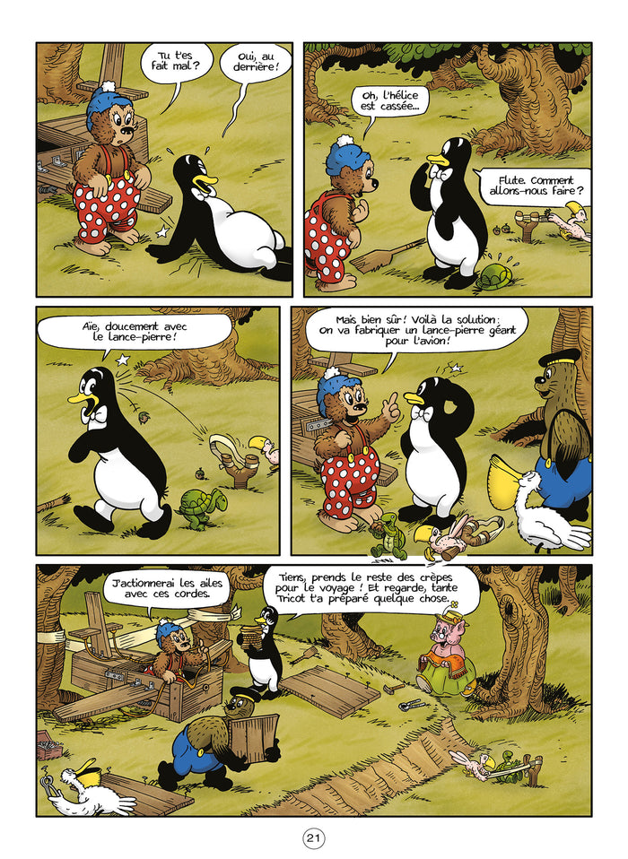 Petzi et le cochon volant