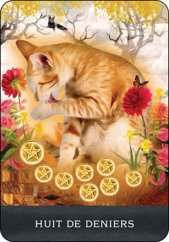 Coffret Le Tarot des chats mystérieux