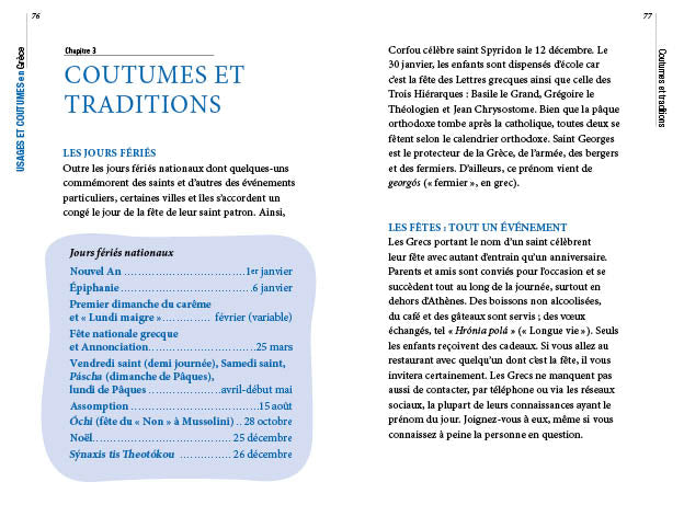 Grèce : le petit guide des usages et coutumes