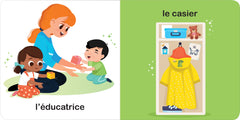L'imagier des bébés A la crèche