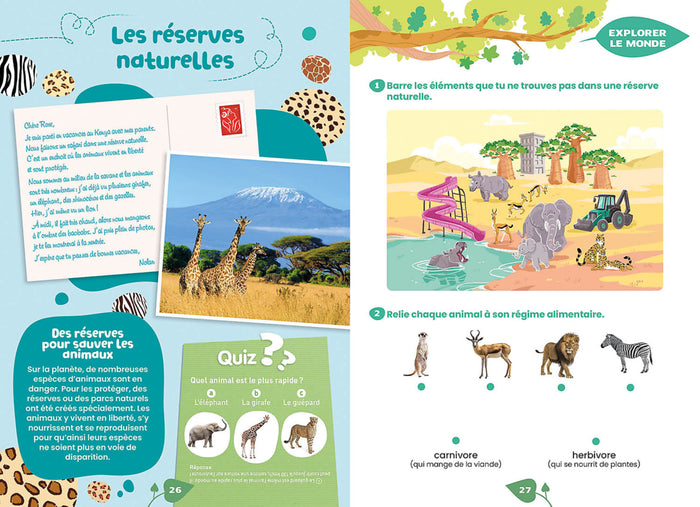 Mon cahier de vacances zen et nature