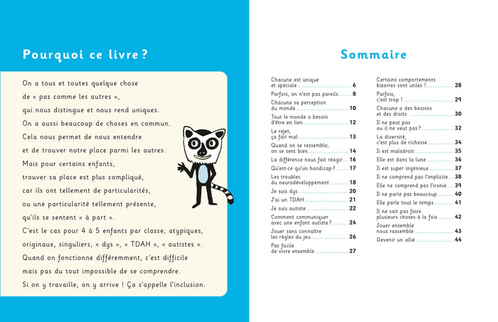 Pareils, pas pareils - dys, TDAH, autisme comprendre pour vivre ensemble