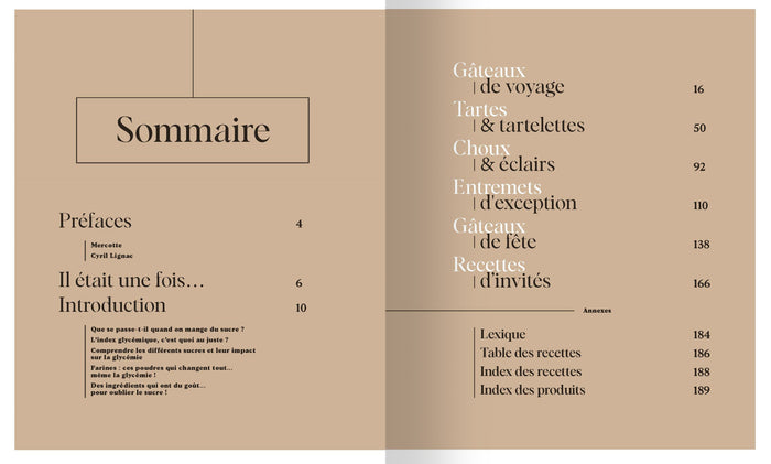 Ma pâtisserie légère en sucre - Gâteaux et desserts avec un indice glycémique bas