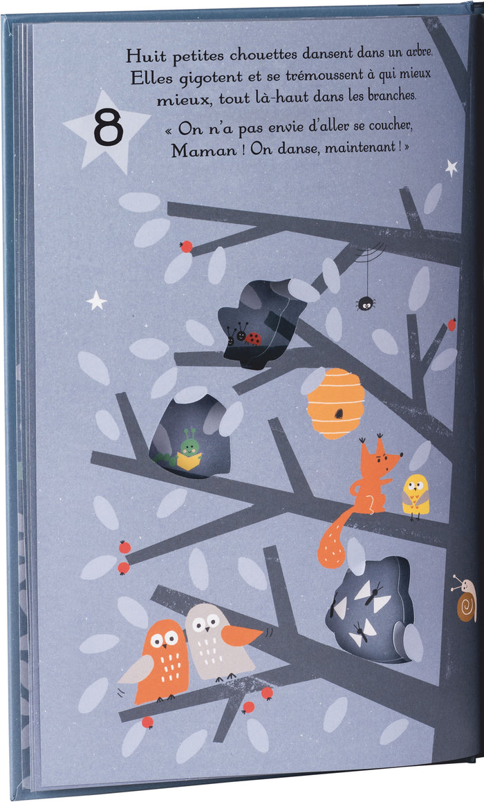 10, 9, 8... petites chouettes au nid