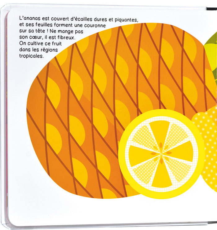 J'aime les légumes et les fruits