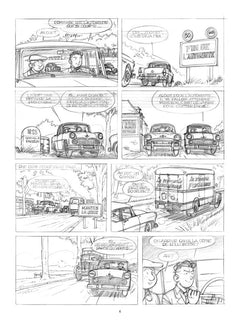 Une aventure de Jacques Gipar T7- Crayonnés