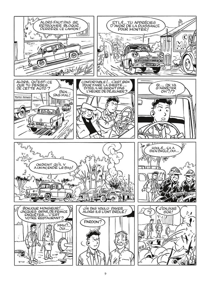 Une aventure de Jacques Gipar T7- Crayonnés