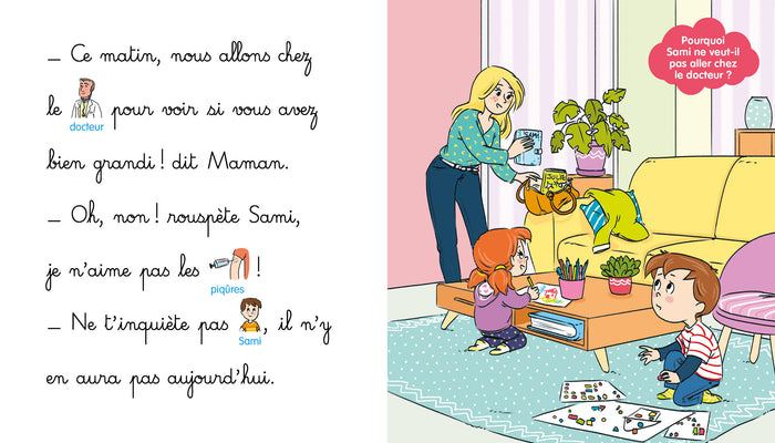 Sami et Julie chez le docteur