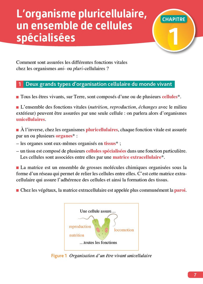 Objectif Bac SVT 2nde