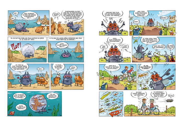 Les insectes en BD