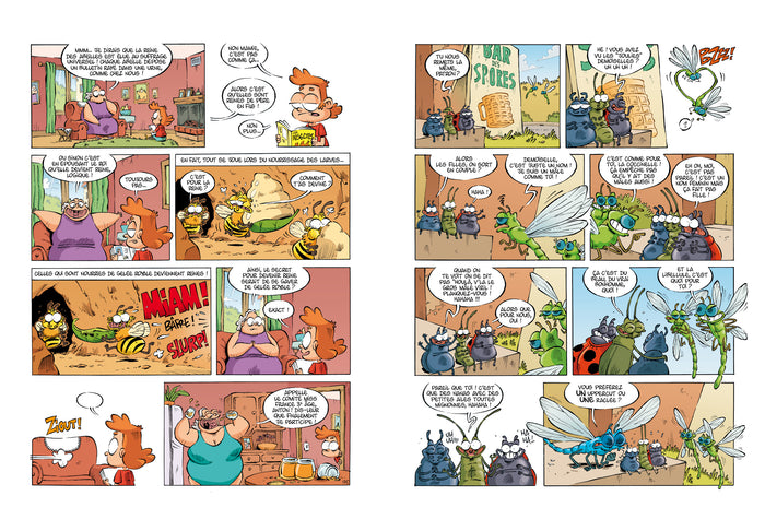 Les insectes en BD