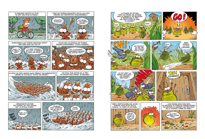 Les insectes en BD