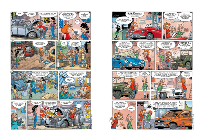 Les fondus de voitures de collection