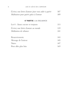 Les 8 lois de l'amour