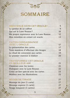 Coffret L'Oracle de la Lune Rousse