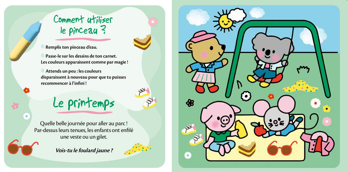 Mon premier pinceau magique - On s'habille !