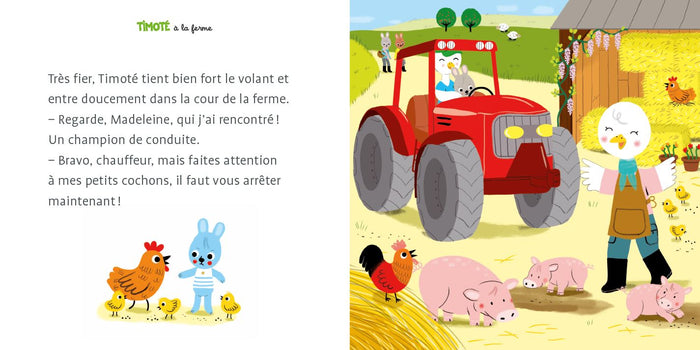 Timoté à la ferme