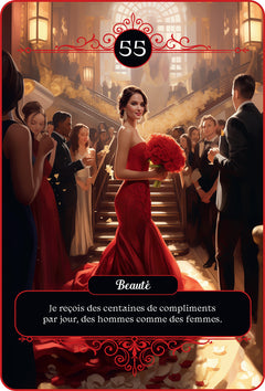 L'Oracle de la femme fatale - 64 affirmations positives pour révéler la femme puissante qui sommeille en toi