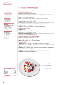 Le savoir-faire des desserts à l'assiette