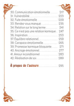 L'oracle des relations karmiques