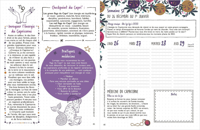 Mon cahier 2023 Vibrez avec l'astro !