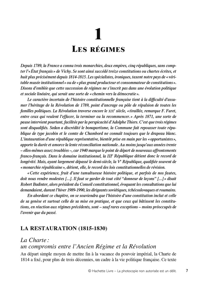 La politique en France