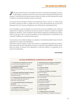 Vercors, les sentiers de la Résistance