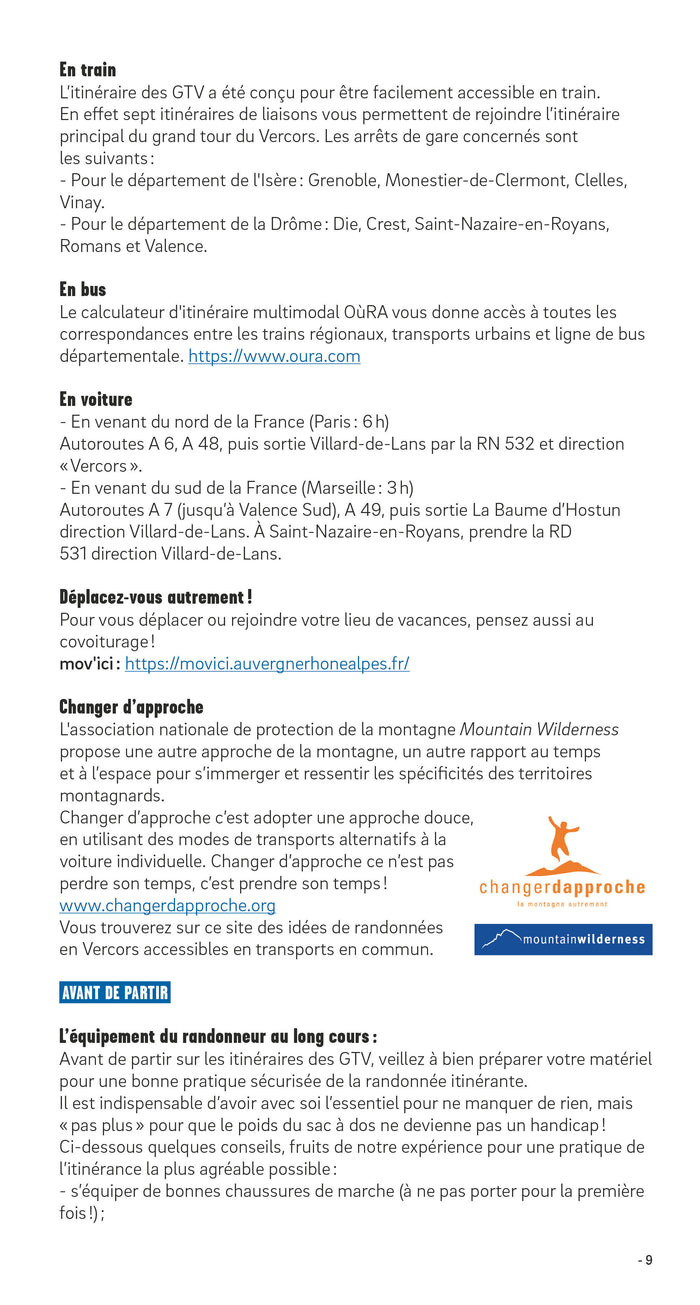 GTV les Grandes Traversées du Vercors