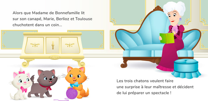 Les Aristochats font un spectacle