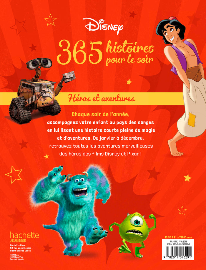 365 histoires pour le soir - Héros et aventures: Spécial Aventures