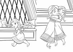 LA REINE DES NEIGES 2 - Maxi Colo - Disney