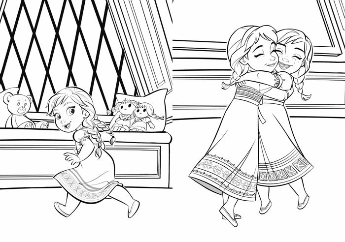 LA REINE DES NEIGES 2 - Maxi Colo - Disney