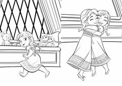LA REINE DES NEIGES 2 - Maxi Colo - Disney