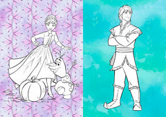 La reine des neiges 2 - Mes coloriages