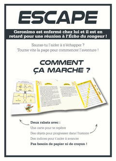 Escape ! T'es pris au piège, Stilton !