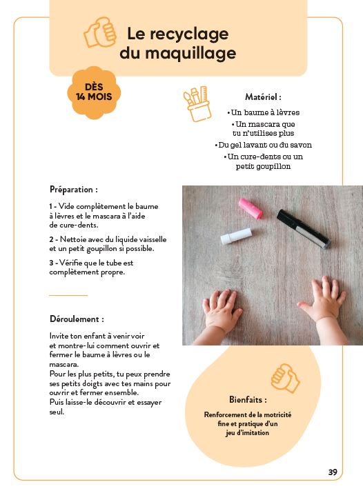 Jeux d'éveil avec mon bébé - Activités d'aveil à faire avec votre enfant