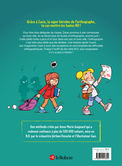 Zazie sans fautes - La BD pour cartonner en orthographe !