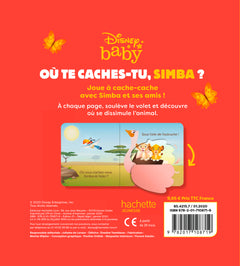 DISNEY BABY - Où te caches-tu, Simba ? - Avec des volets à soulever