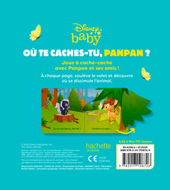 DISNEY BABY - Où te caches-tu, Panpan ? - Avec des volets à soulever