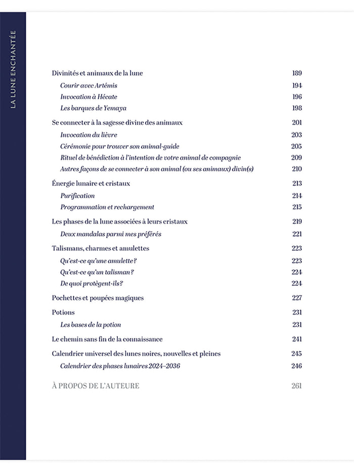 La lune enchantée - Guide complet de la magie lunaire