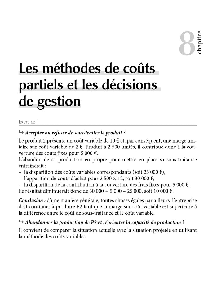 Comptabilité de gestion