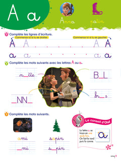 Disney - La Reine des Neiges - Mon cahier d'écriture - Grande Section-CP