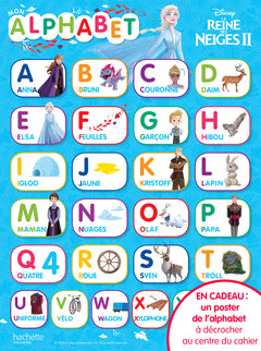 La Reine des Neiges 2 - J'apprends à écrire les majuscules PS-MS (3-5 ans)