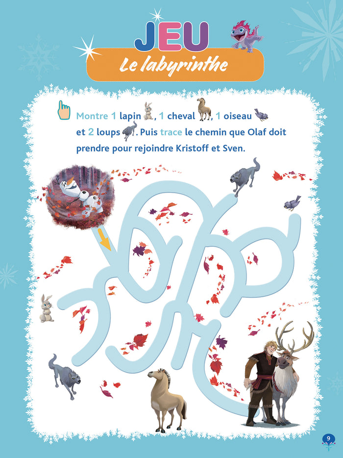 La Reine des Neiges 2 - J'apprends à écrire les nombres