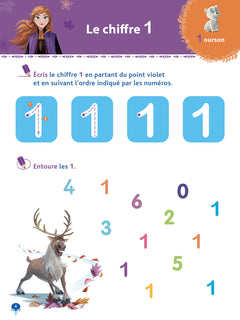 La Reine des Neiges 2 - J'apprends à écrire les nombres
