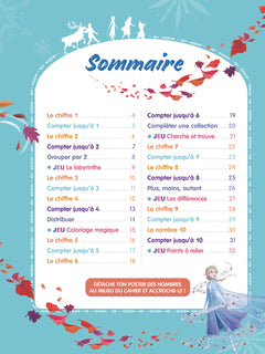 La Reine des Neiges 2 - J'apprends à écrire les nombres