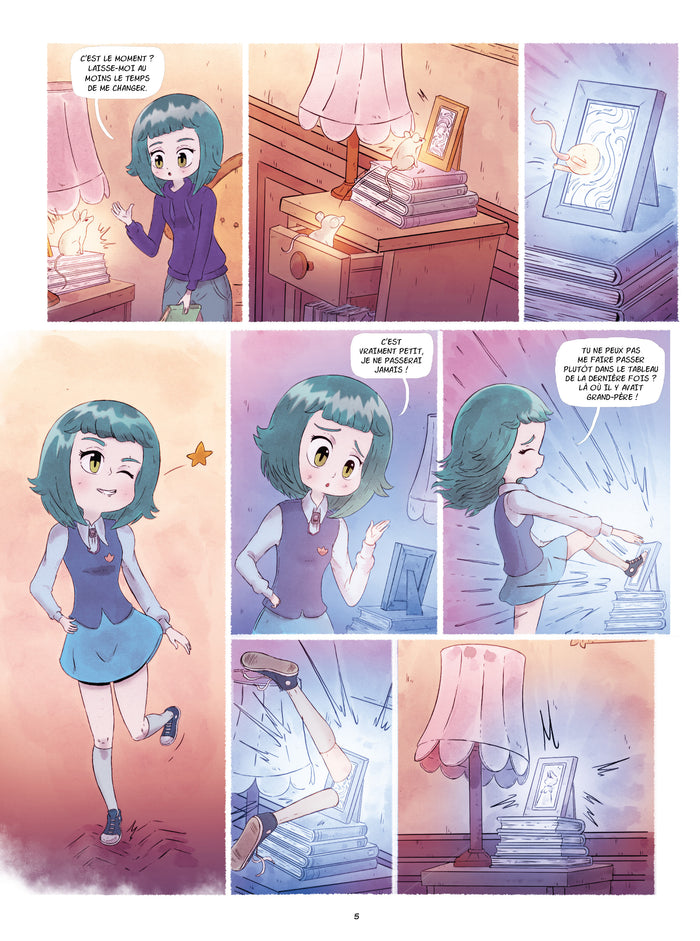 Le stage au manoir hanté