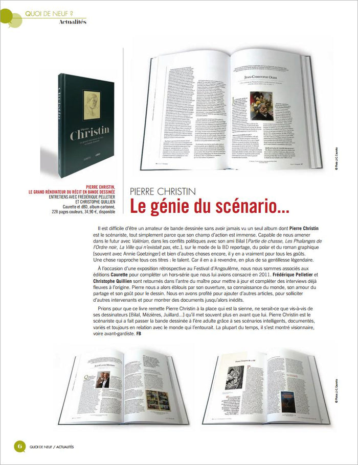 Pierre Christin, le grand rénovateur du récit en bande dessinée